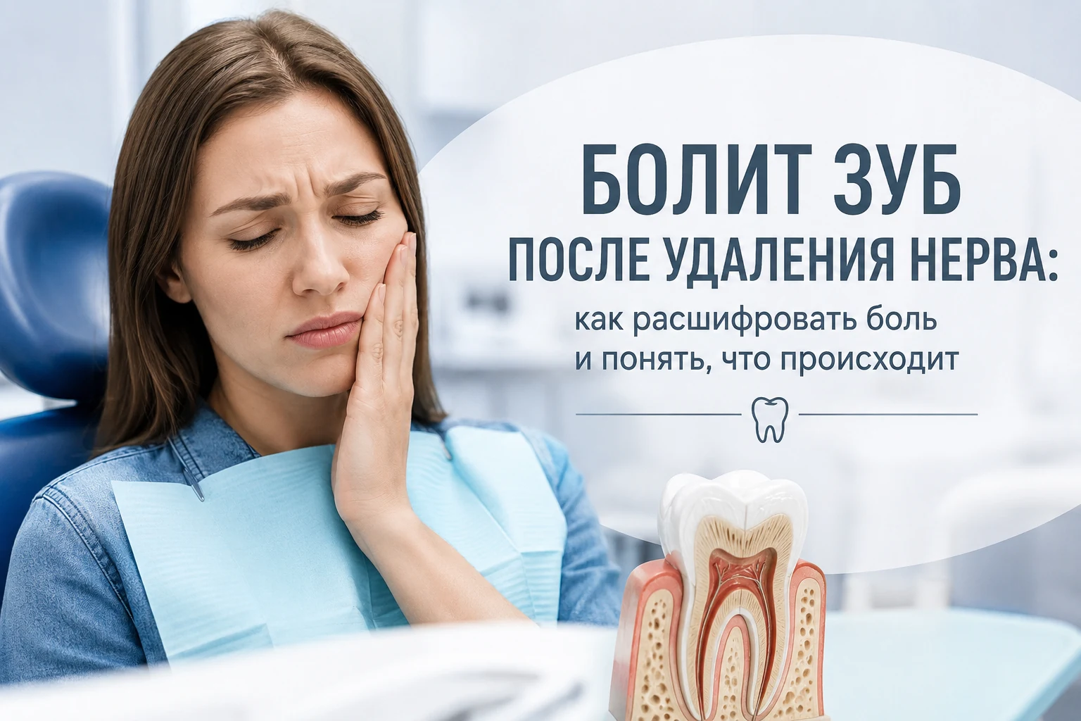 Болит зуб после удаления нерва