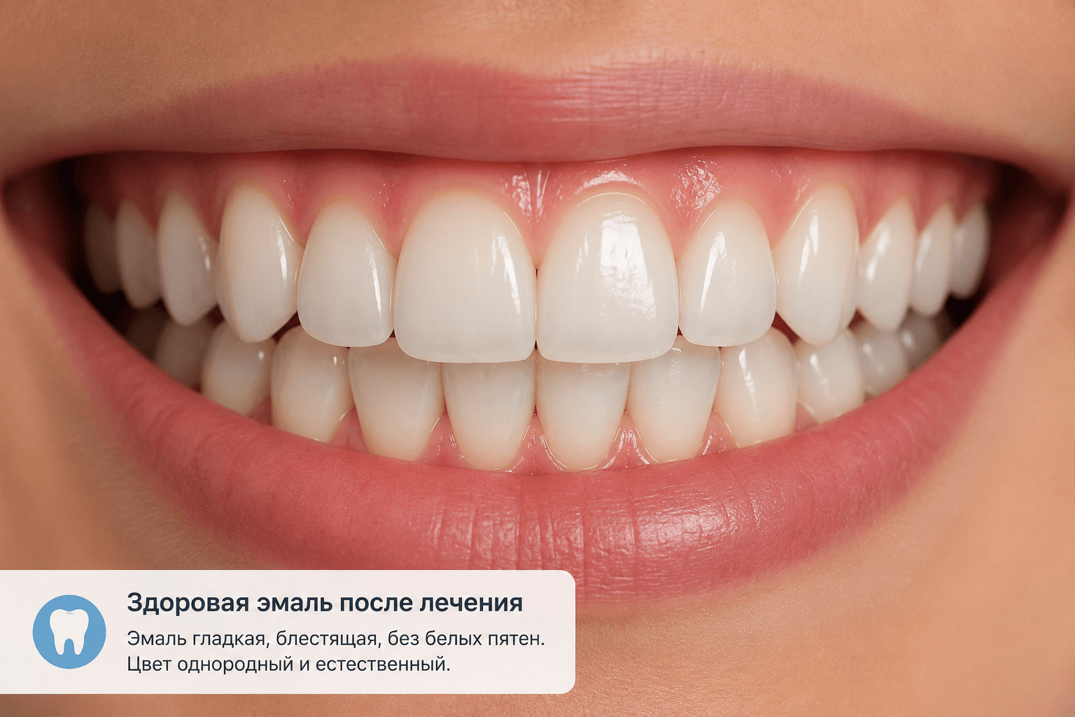 эмаль после лечения